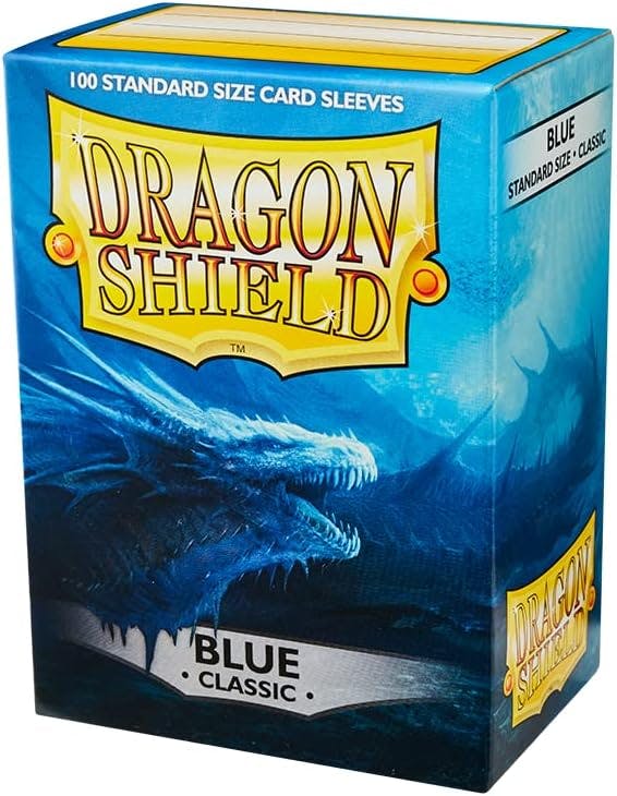 Dragon Shield: Standard Size – Classic Blue 100 CTS CARD SLEEVES - 61HtbsPsdeL._AC_SL1000