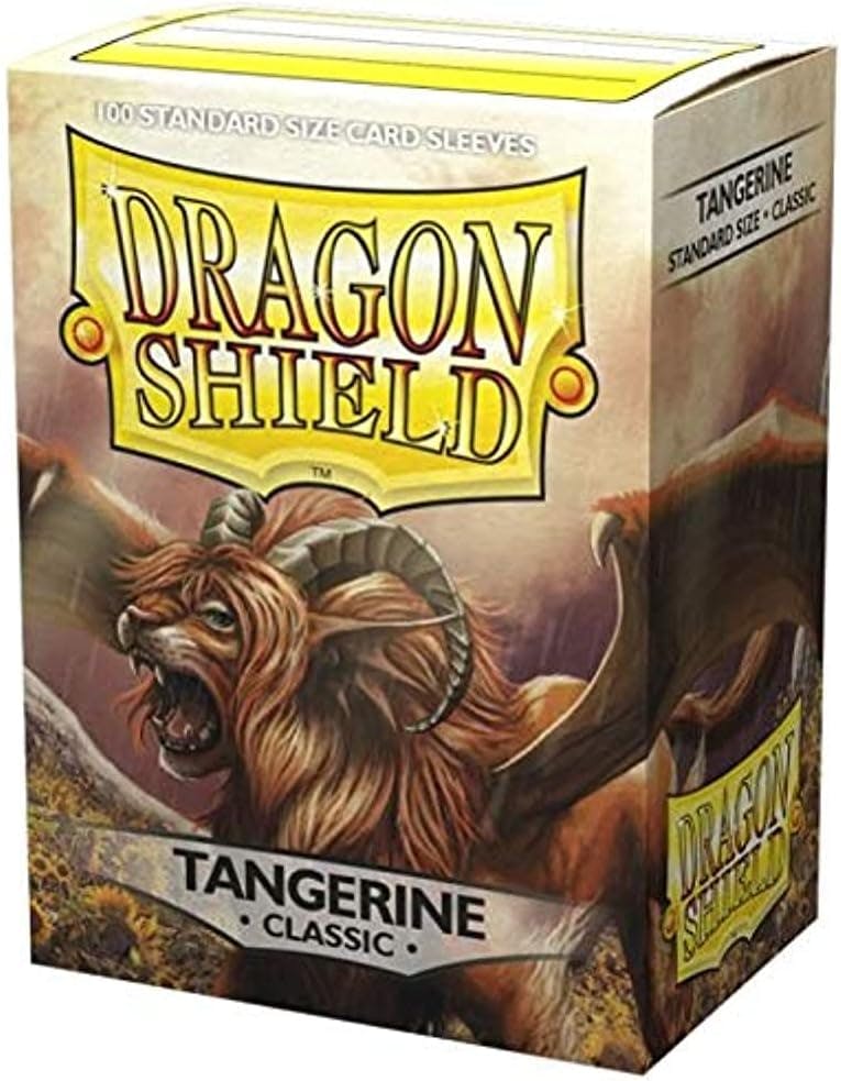 Dragon Shield: Standard Size - Classic Tangerine 100 CTS CARD SLEEVES