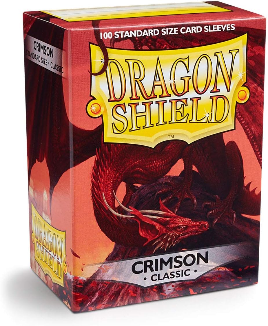 Dragon Shield: Standard Size – Classic Crimson 100 CTS CARD SLEEVES