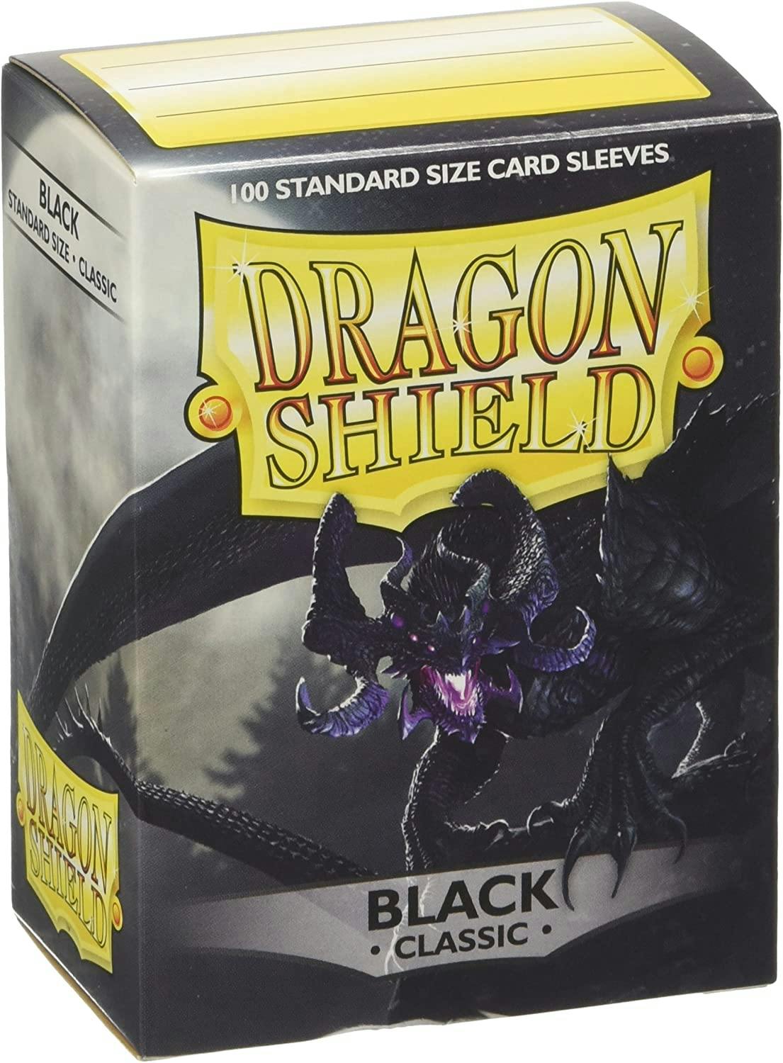 Dragon Shield: Standard Size - Classic Black 100 CTS CARD SLEEVES