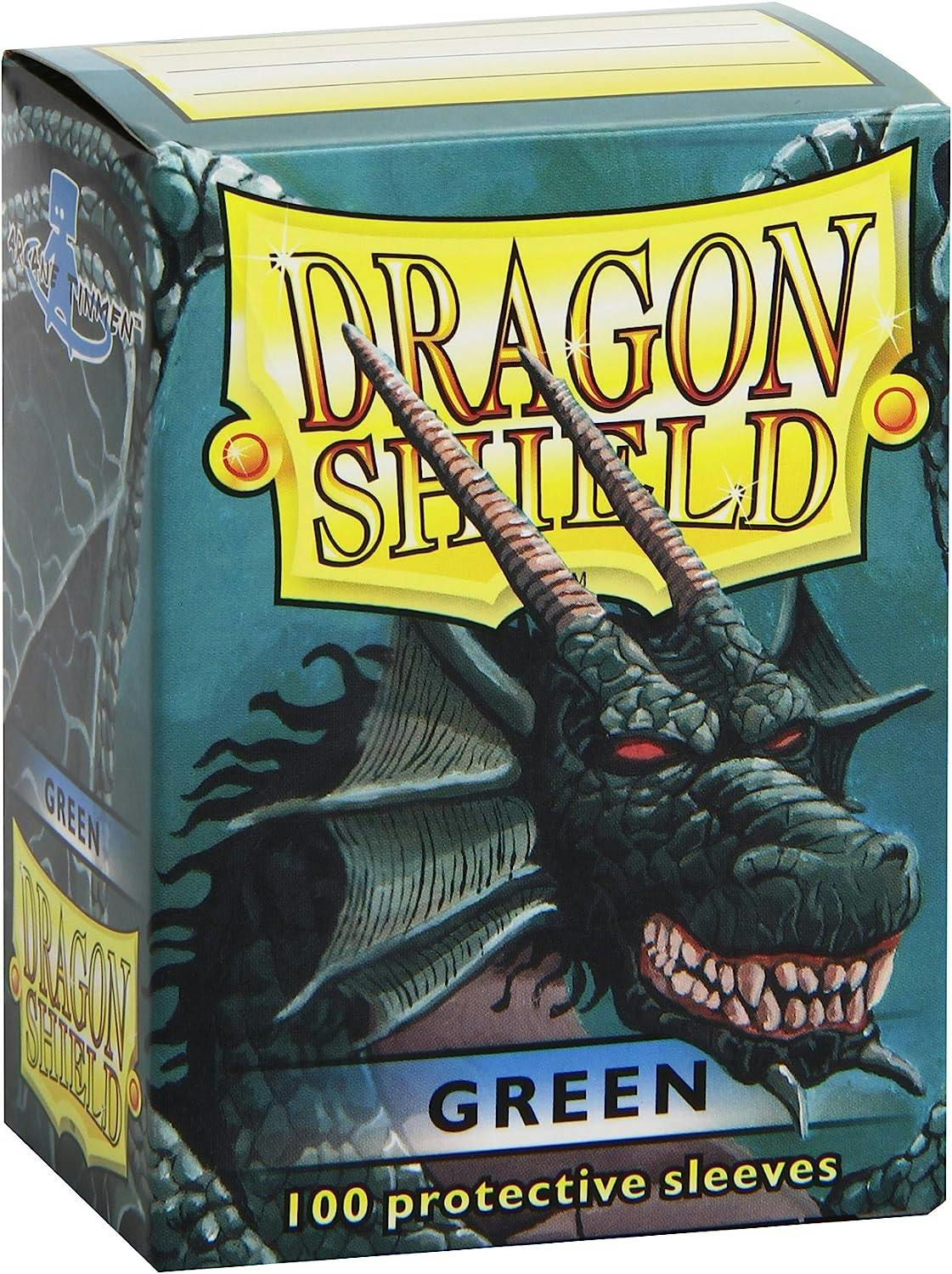 Dragon Shield: Standard Size - Classic Green 100 CTS CARD SLEEVES