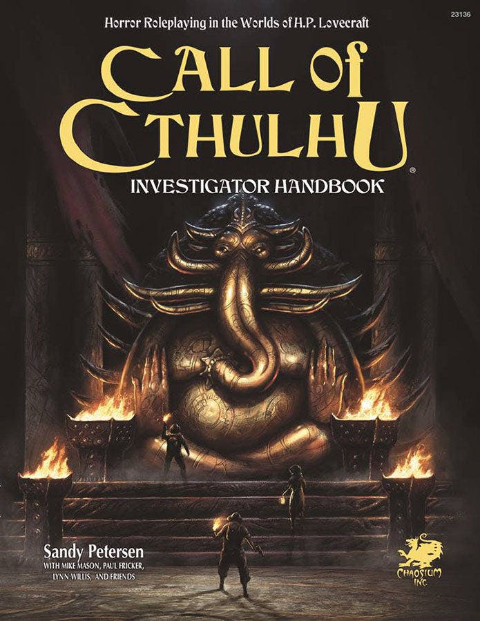 Call of Cthulhu: Investigator Handbook (7th Edition) - CHA23136-H