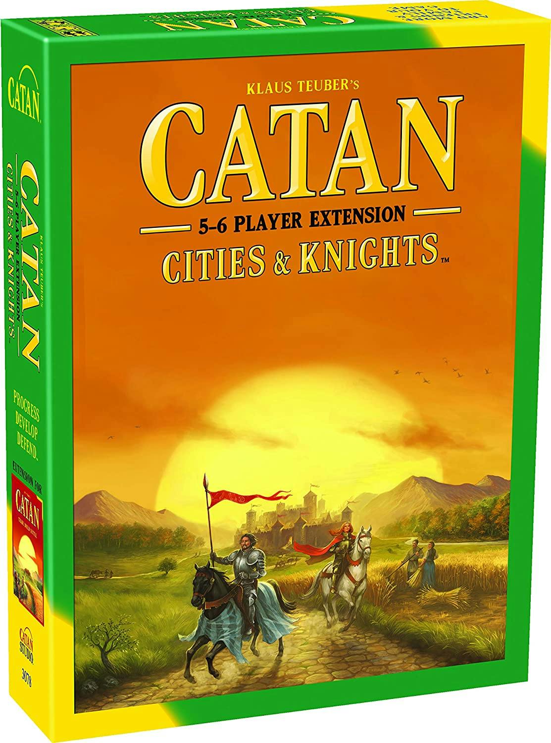 Catan: Cities & Knights – 5-6 Player Extension - 81qs-dG0oSL._AC_SL1500