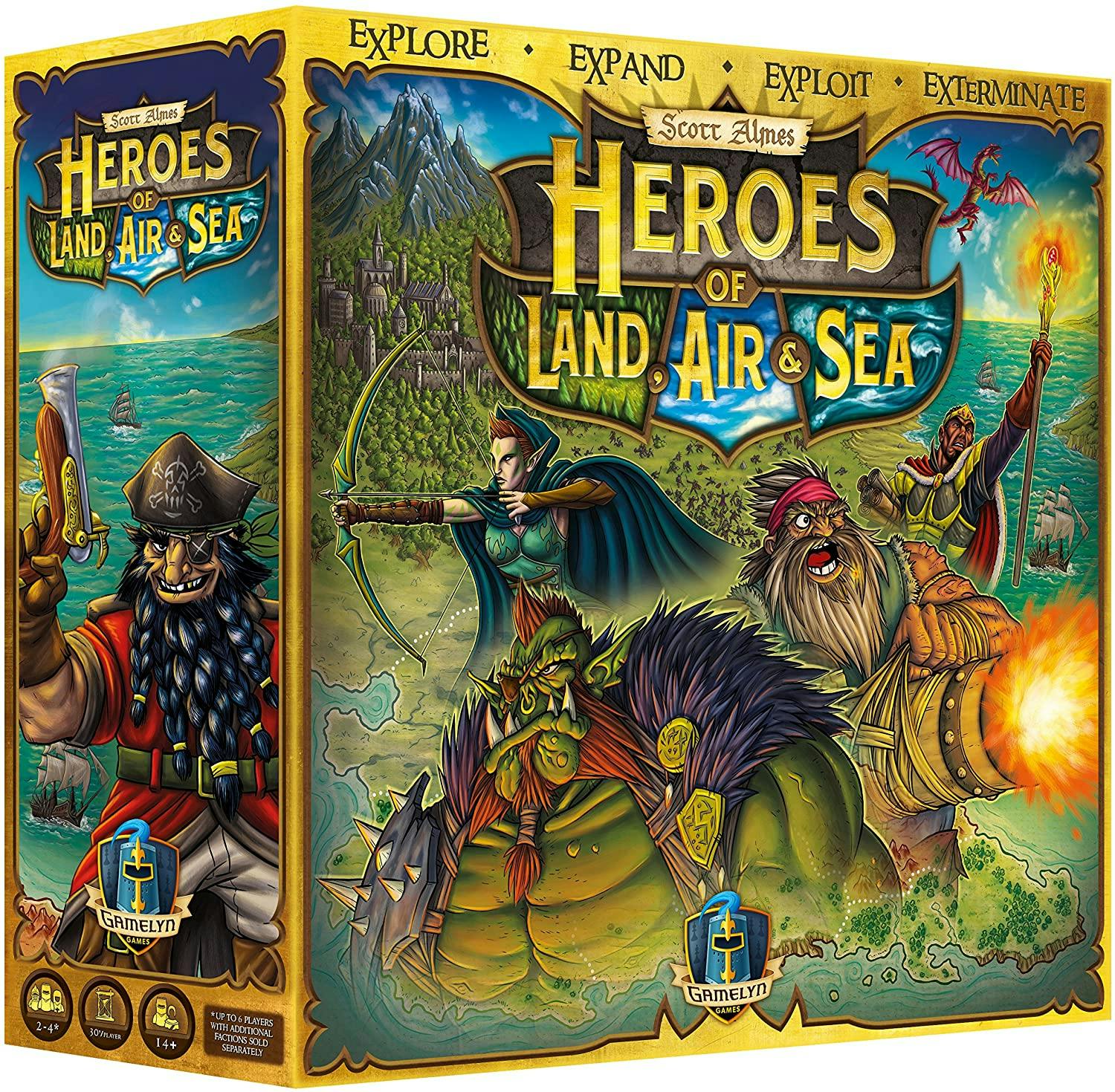 Heroes Of The Land, Air & Sea
